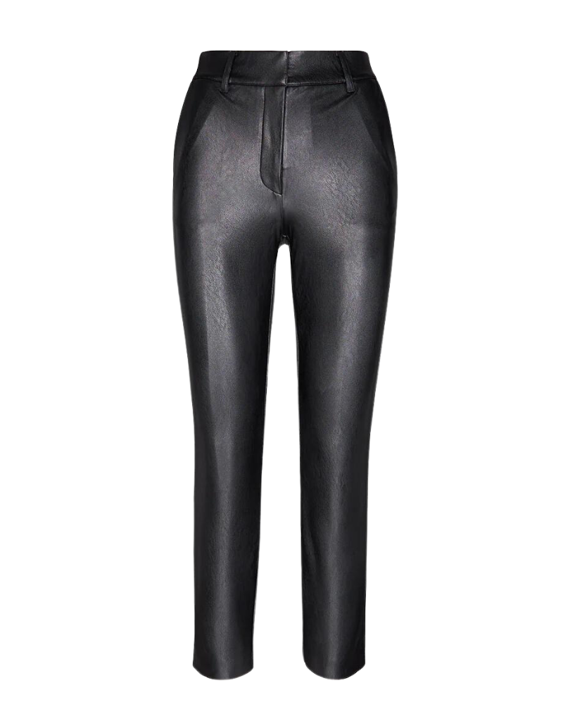 Commando Faux Leather 7/8 Trouser in Black