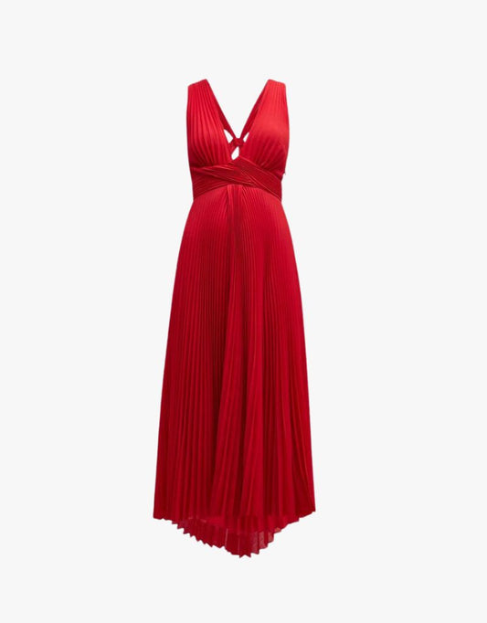 A.L.C. Everly Dress in Rouge